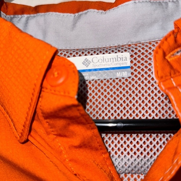 Columbia PFG OMNI SHADE short sleeved button down shirt - Picture 5 of 7